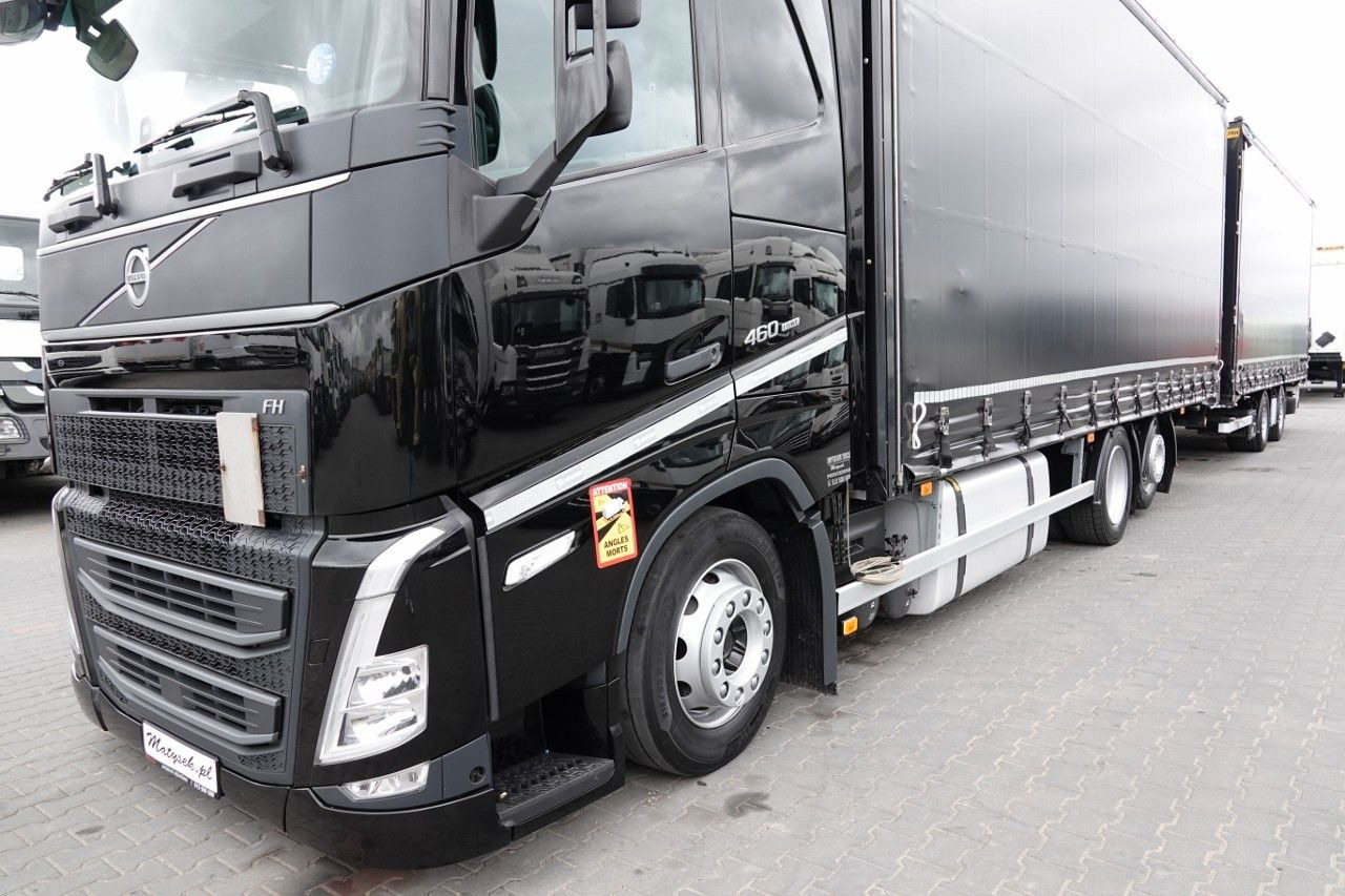 Volvo FH 460 / I-SAVE / XXL / ZESTAW TANDEM PRZEJAZDOW - Curtain side truck: picture 5 Volvo FH 460 / I-SAVE / XXL / ZESTAW TANDEM PRZEJAZDOW - Curtain side truck: picture 5