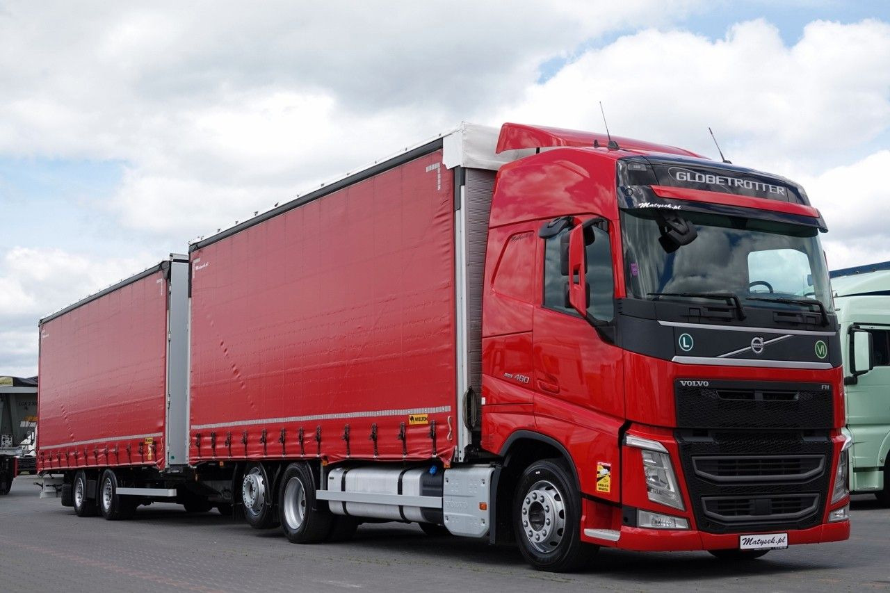 Volvo FH 460 / ZESTAW TANDEM 120 M3 / I-PARK COOL - Curtain side truck: picture 1 Volvo FH 460 / ZESTAW TANDEM 120 M3 / I-PARK COOL - Curtain side truck: picture 1