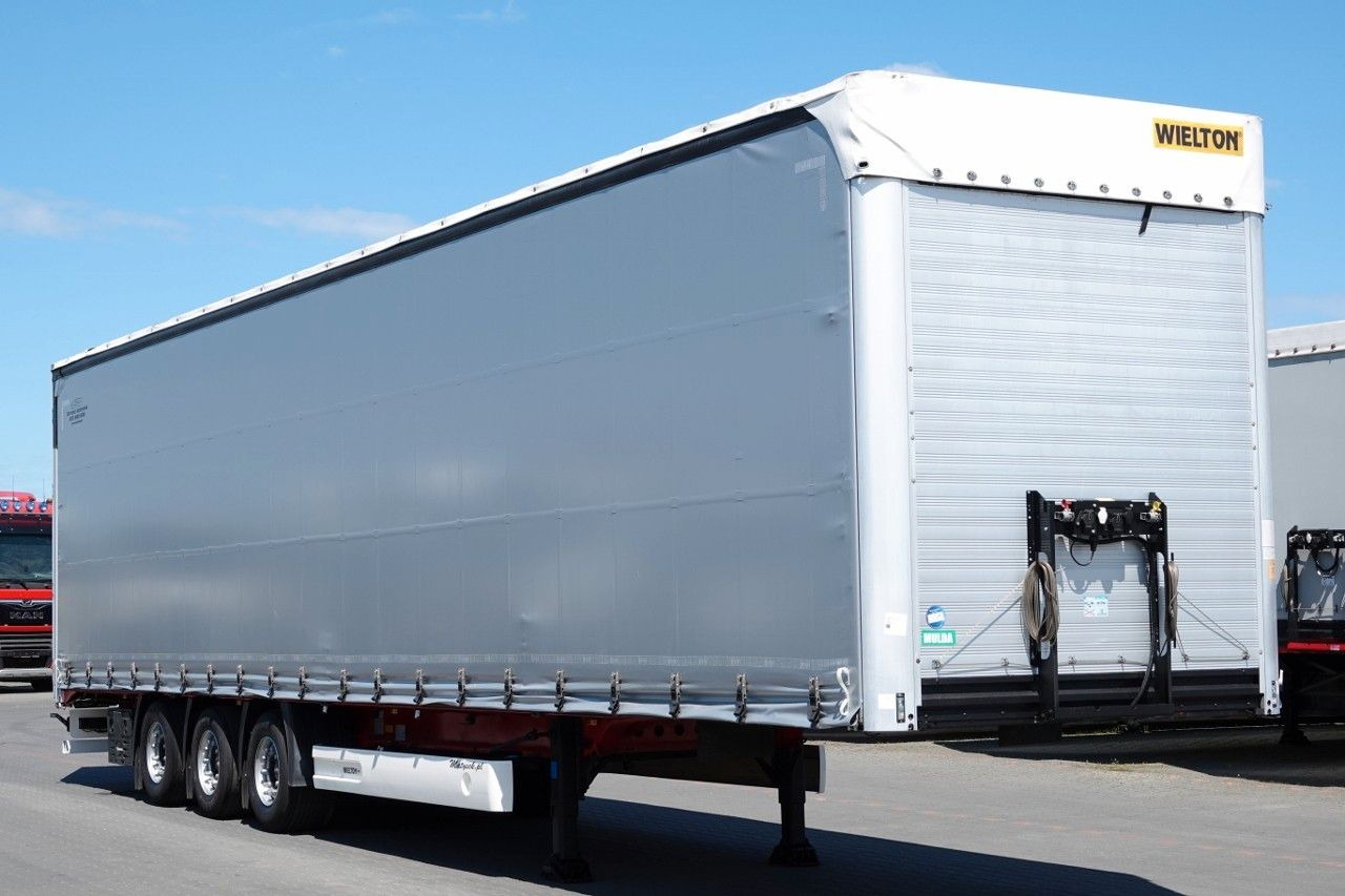 Wielton CURTAINSIDER/MEGA /COILMULD - 9M/LIFT AXLE/ SAF - Curtainsider semi-trailer: picture 1 Wielton CURTAINSIDER/MEGA /COILMULD - 9M/LIFT AXLE/ SAF - Curtainsider semi-trailer: picture 1