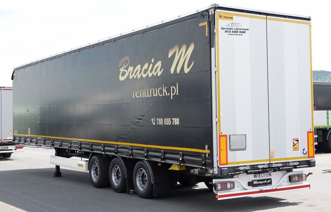 Wielton FIRANKA / MEGA / LOWDECK / OŚ PODNOSZONA / DACH - Curtainsider semi-trailer: picture 3 Wielton FIRANKA / MEGA / LOWDECK / OŚ PODNOSZONA / DACH - Curtainsider semi-trailer: picture 3