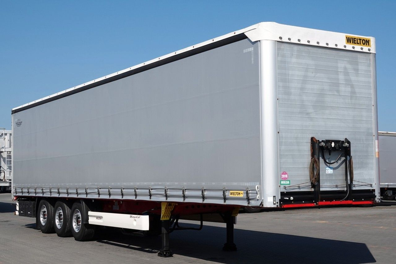 Wielton FIRANKA / MULDA DO STALI - 9 M / OSIE SAF / OŚ - Curtainsider semi-trailer: picture 1 Wielton FIRANKA / MULDA DO STALI - 9 M / OSIE SAF / OŚ - Curtainsider semi-trailer: picture 1