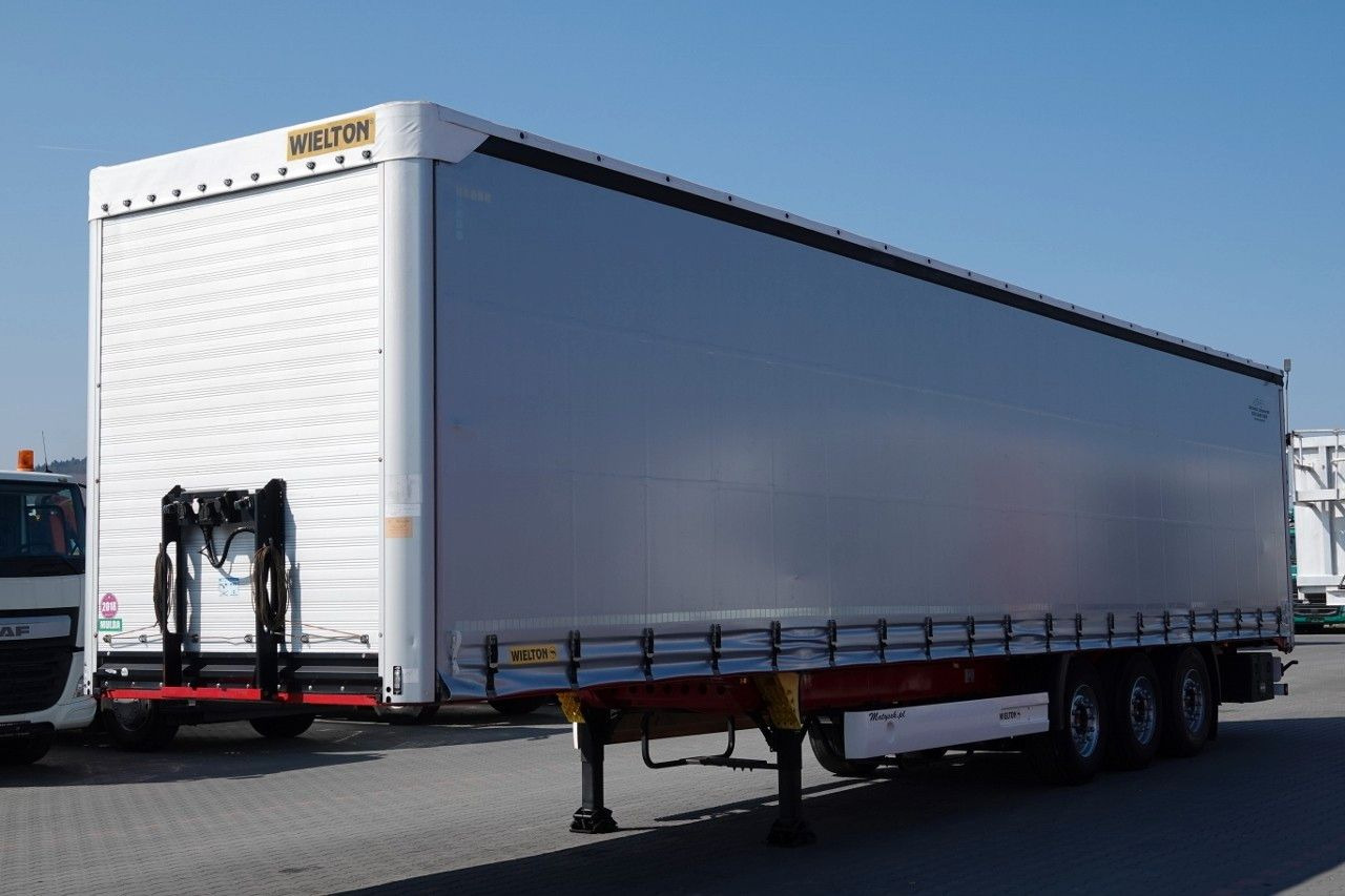 Wielton FIRANKA / MULDA DO STALI - 9 M / OSIE SAF / OŚ - Curtainsider semi-trailer: picture 2 Wielton FIRANKA / MULDA DO STALI - 9 M / OSIE SAF / OŚ - Curtainsider semi-trailer: picture 2