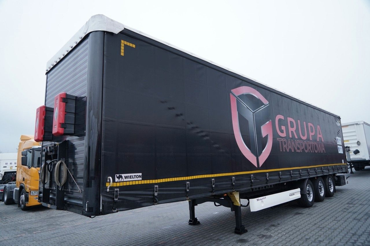 Wielton FIRANKA / VARIOS / 2x OŚ PODNOSZONA / - Curtainsider semi-trailer: picture 2 Wielton FIRANKA / VARIOS / 2x OŚ PODNOSZONA / - Curtainsider semi-trailer: picture 2