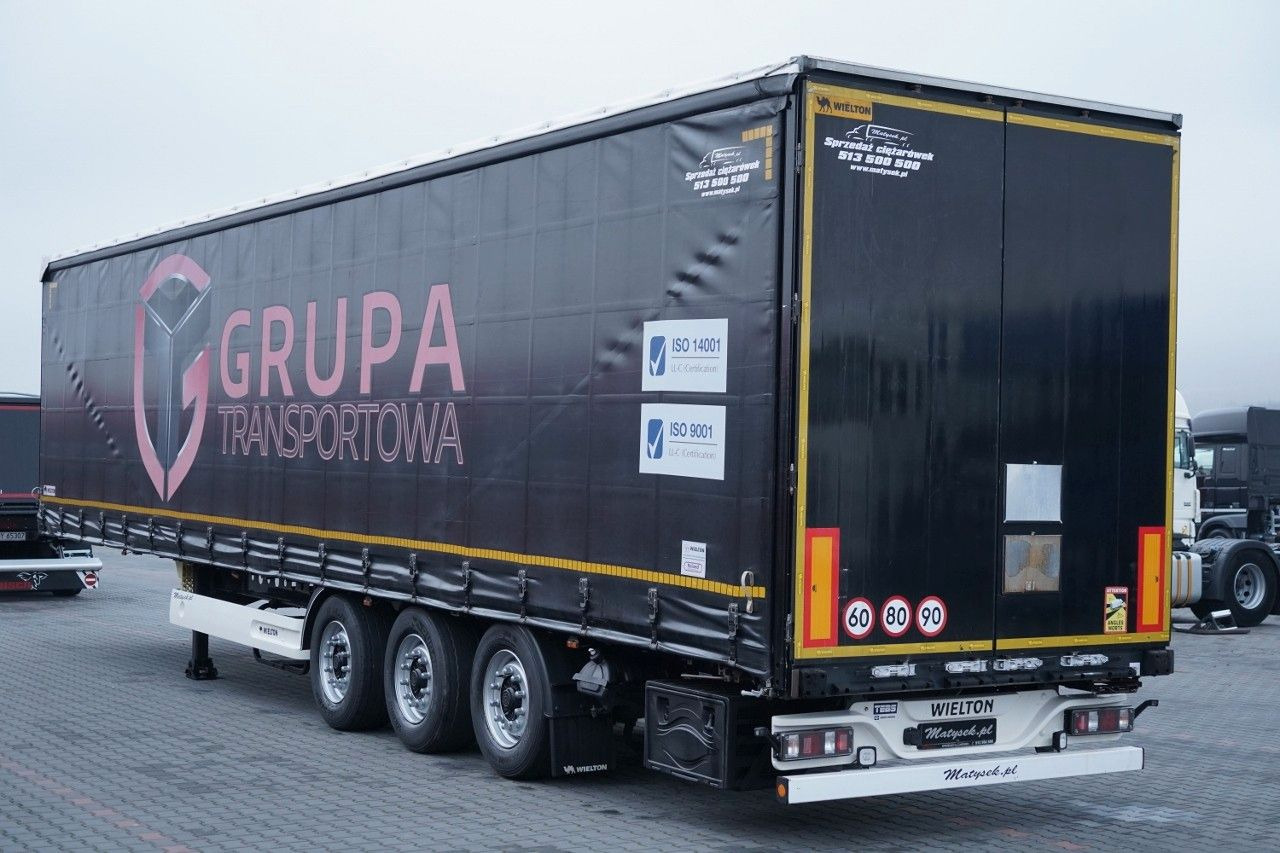 Wielton FIRANKA / VARIOS / 2x OŚ PODNOSZONA / - Curtainsider semi-trailer: picture 4 Wielton FIRANKA / VARIOS / 2x OŚ PODNOSZONA / - Curtainsider semi-trailer: picture 4