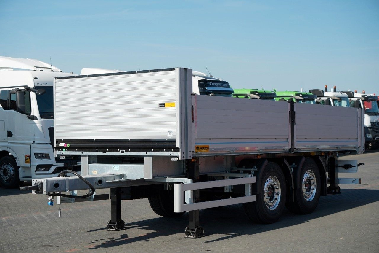 Wielton NACZEPA BURTOWA / DO BUDOWLANKI / NOWA / 2025 R - Dropside/ Flatbed semi-trailer: picture 1 Wielton NACZEPA BURTOWA / DO BUDOWLANKI / NOWA / 2025 R - Dropside/ Flatbed semi-trailer: picture 1