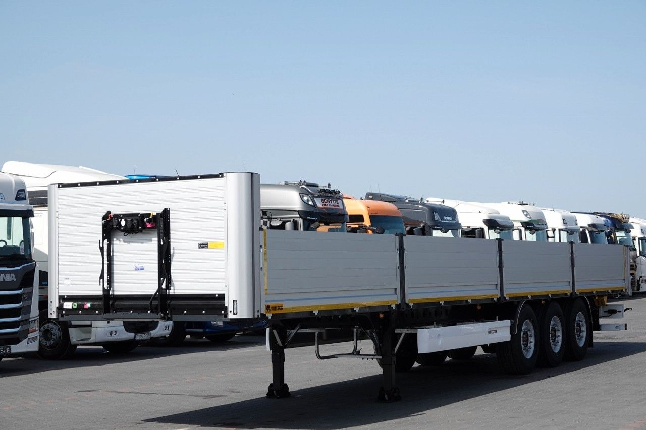 Wielton NACZEPA BURTOWA / DO BUDOWLANKI / NOWA / 2025 R - Dropside/ Flatbed semi-trailer: picture 3 Wielton NACZEPA BURTOWA / DO BUDOWLANKI / NOWA / 2025 R - Dropside/ Flatbed semi-trailer: picture 3