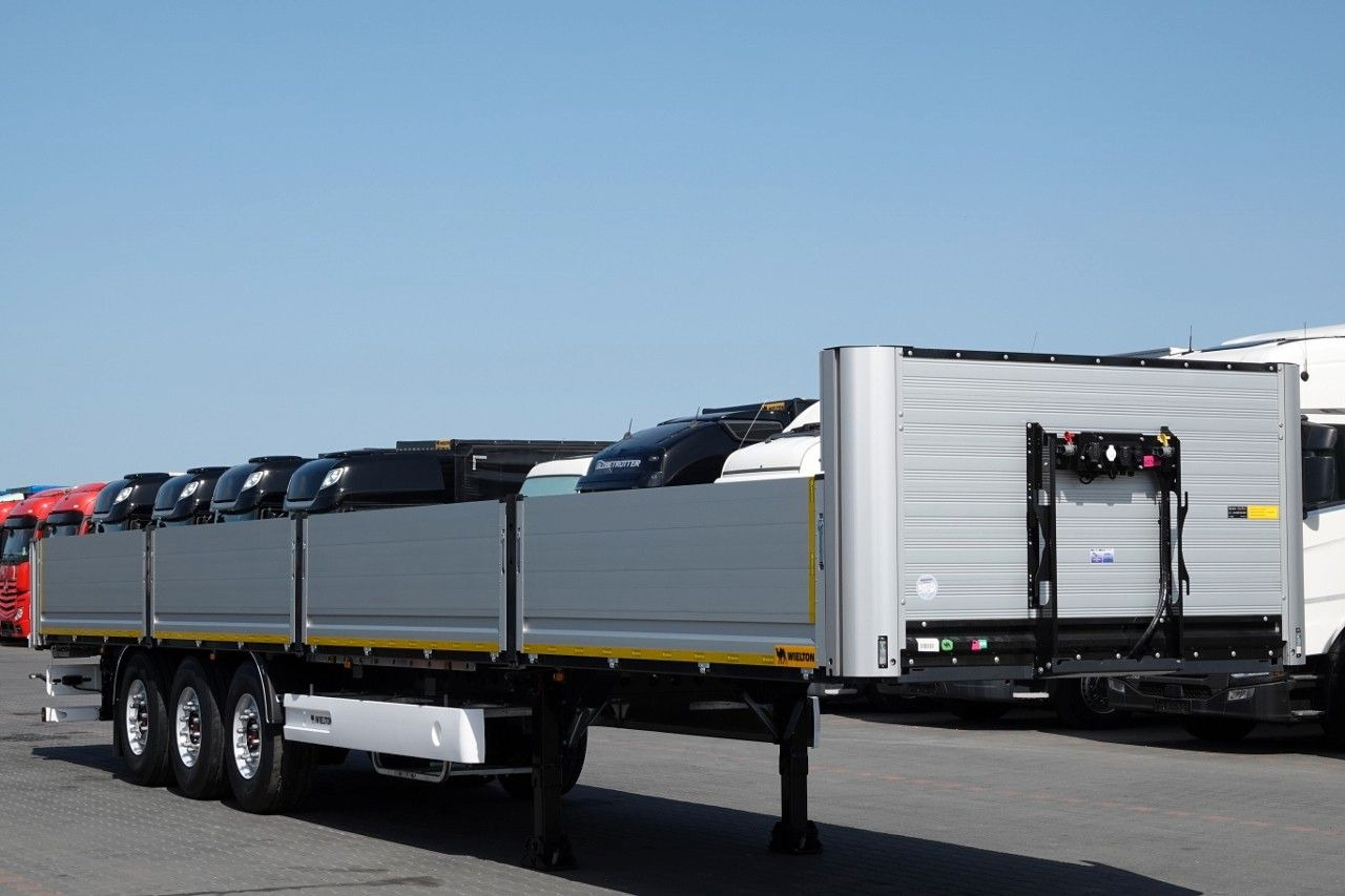 Wielton NACZEPA BURTOWA / DO BUDOWLANKI / NOWA / 2025 R - Dropside/ Flatbed semi-trailer: picture 1 Wielton NACZEPA BURTOWA / DO BUDOWLANKI / NOWA / 2025 R - Dropside/ Flatbed semi-trailer: picture 1