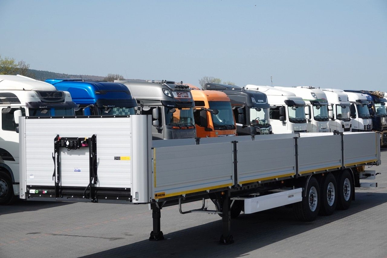 Wielton NACZEPA BURTOWA / DO BUDOWLANKI / NOWA / 2025 R - Dropside/ Flatbed semi-trailer: picture 2 Wielton NACZEPA BURTOWA / DO BUDOWLANKI / NOWA / 2025 R - Dropside/ Flatbed semi-trailer: picture 2