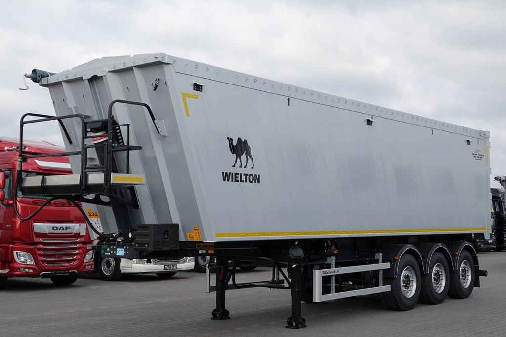 Wielton WYWROTKA 55 m3 / FABRYCZNIE NOWA / KLAPO DRZWI / - Curtainsider semi-trailer: picture 1 Wielton WYWROTKA 55 m3 / FABRYCZNIE NOWA / KLAPO DRZWI / - Curtainsider semi-trailer: picture 1