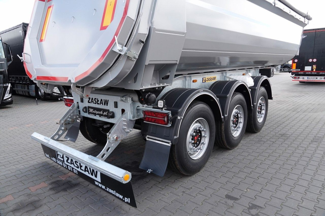 Tipper semi-trailer ZASŁAW WYWROTKA 26 m3 / FABRYCZNIE NOWA / STALOWA / RYN: picture 13