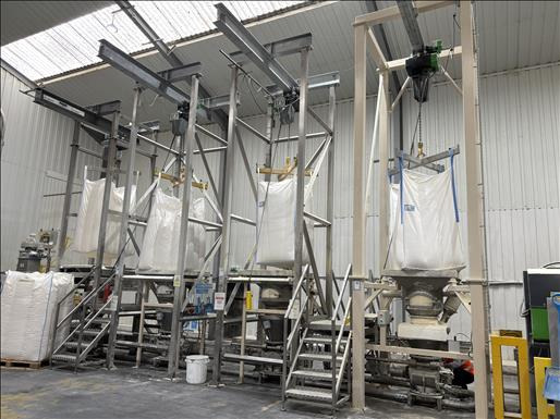 Golconda Bulk bag discharge station - Food processing equipment: picture 1 Golconda Bulk bag discharge station - Food processing equipment: picture 1