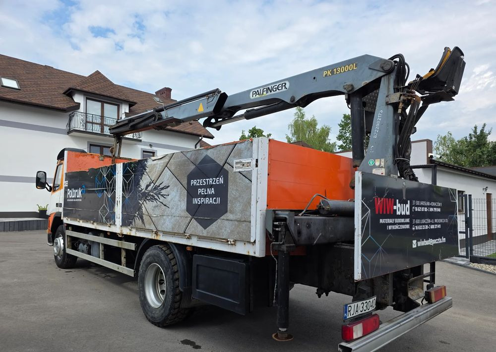 Dropside/ Flatbed truck, Crane truck Volvo FM7: picture 10