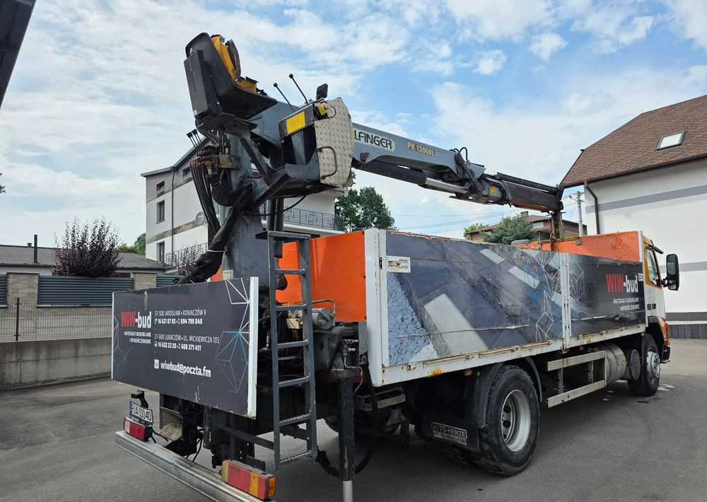 Dropside/ Flatbed truck, Crane truck Volvo FM7: picture 9