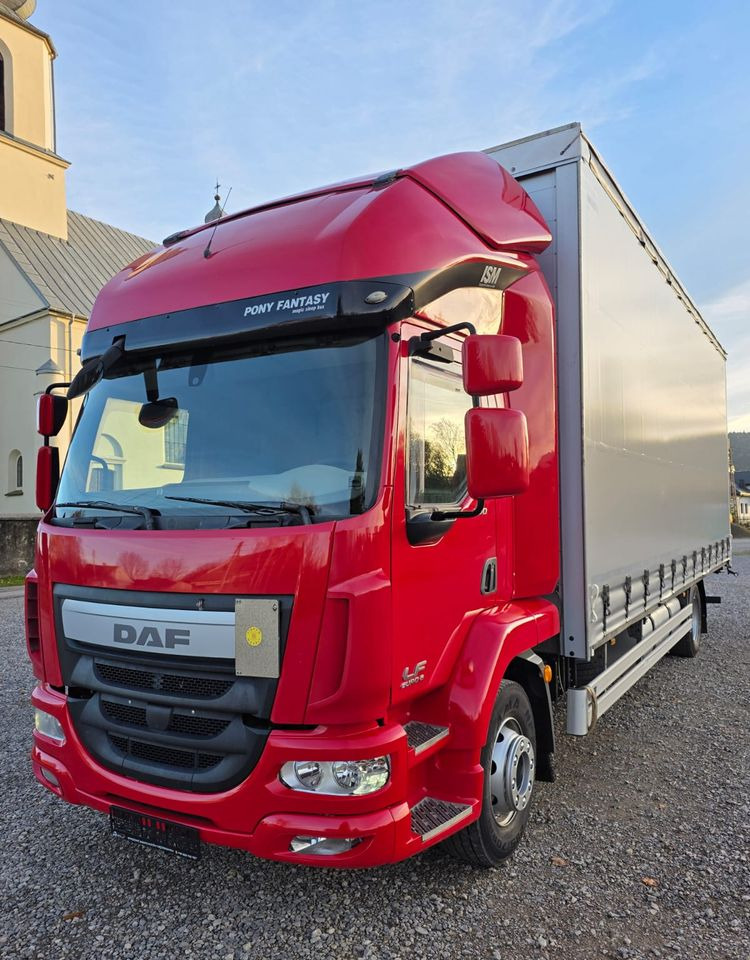 DAF LF 290 / WINDA / 16TON DMC / 3M WYSOKOŚĆ / JUMBO / FIRANKA / SYPIALKA / AUTOMAT / JEDEN WŁAŚCICIE / EURO 6 / 2017/ SPROWADZONY / 19 PALET / DUŻA ŁADOWNOŚĆ / - Curtain side truck: picture 1 DAF LF 290 / WINDA / 16TON DMC / 3M WYSOKOŚĆ / JUMBO / FIRANKA / SYPIALKA / AUTOMAT / JEDEN WŁAŚCICIE / EURO 6 / 2017/ SPROWADZONY / 19 PALET / DUŻA ŁADOWNOŚĆ / - Curtain side truck: picture 1