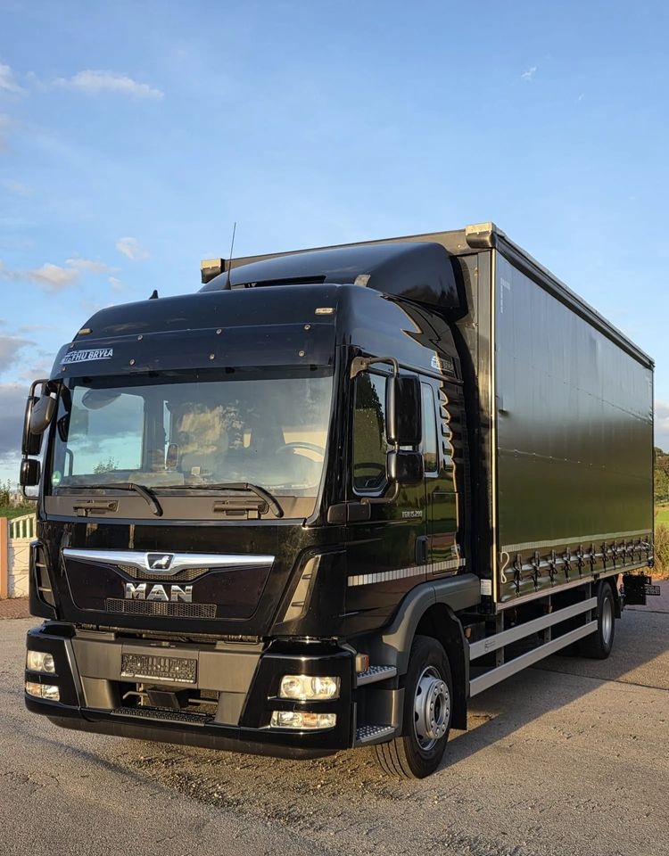 MAN TGM 15.290 / FIRANKA / 2019R / SPROWADZONY/ 7500 ŁADOWNOŚĆ / 18 PALET / E6 / JAK NOWY / WINDA / - Curtain side truck: picture 2 MAN TGM 15.290 / FIRANKA / 2019R / SPROWADZONY/ 7500 ŁADOWNOŚĆ / 18 PALET / E6 / JAK NOWY / WINDA / - Curtain side truck: picture 2