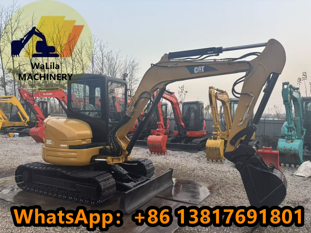 CATERPILLAR 305CCR - Mini excavator: picture 2 CATERPILLAR 305CCR - Mini excavator: picture 2