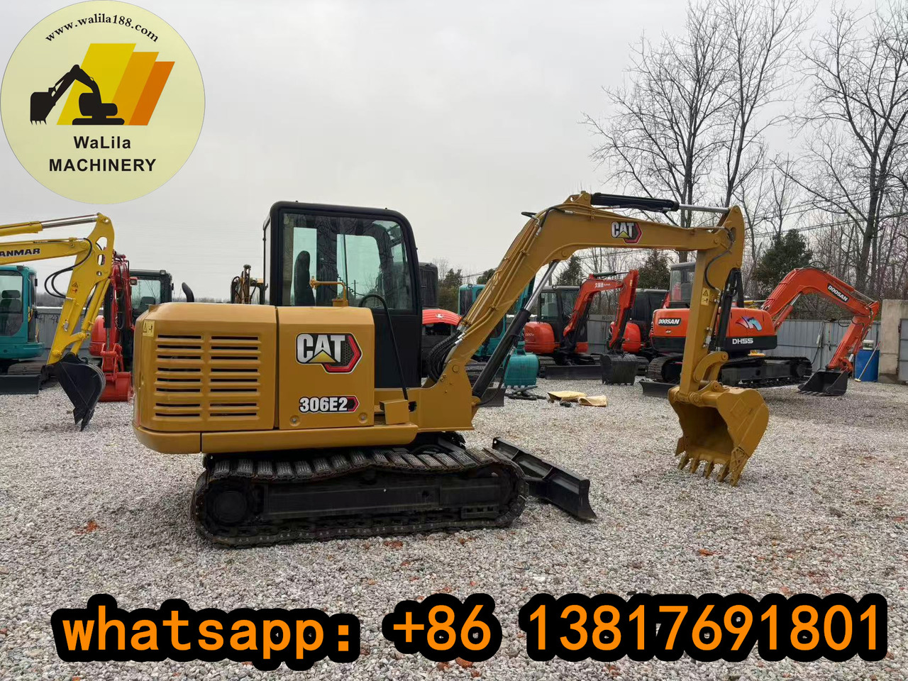 CATERPILLAR 306E2 - Mini excavator: picture 1 CATERPILLAR 306E2 - Mini excavator: picture 1