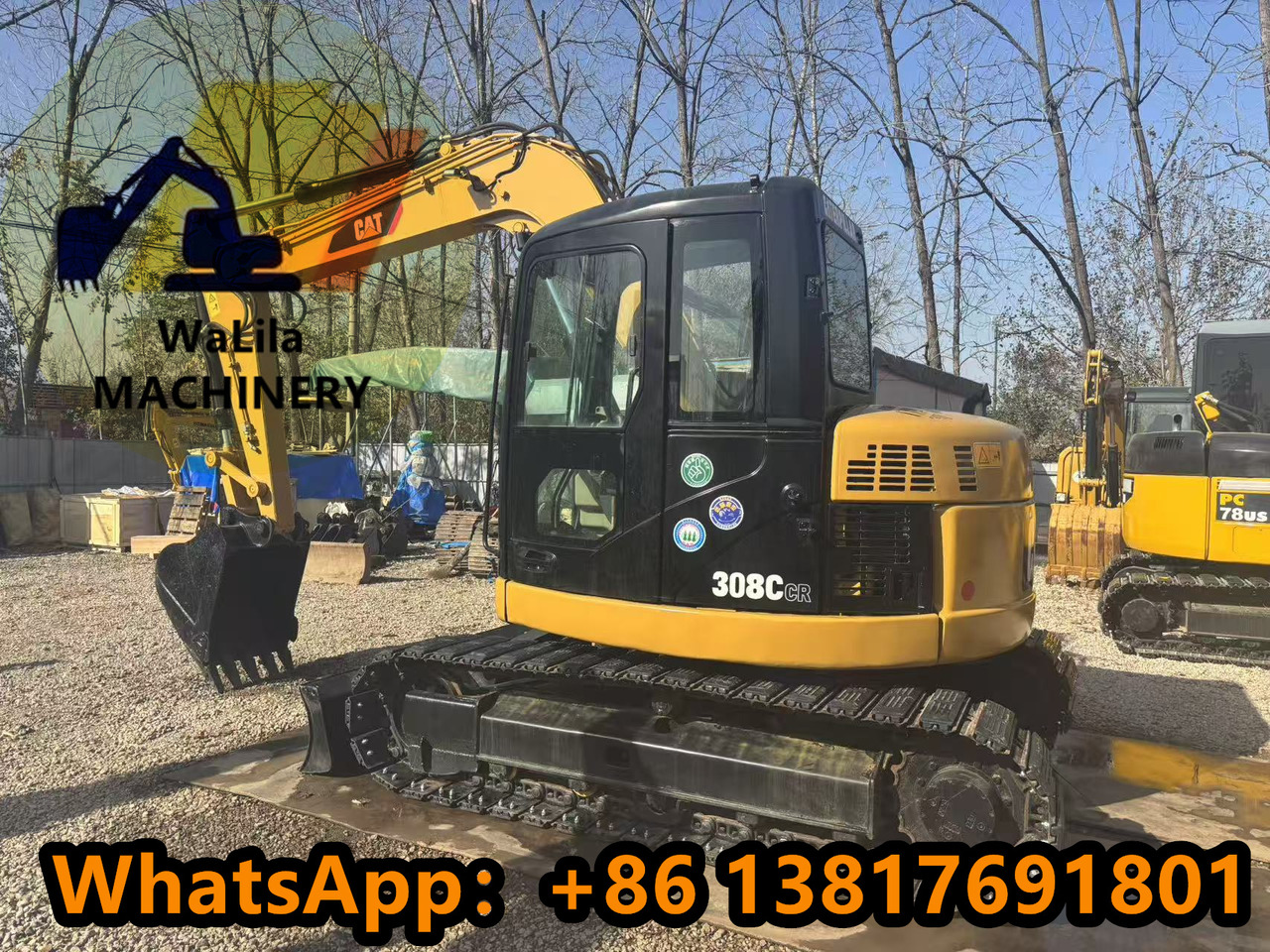 CATERPILLAR CAT308CCR - Mini excavator: picture 2 CATERPILLAR CAT308CCR - Mini excavator: picture 2