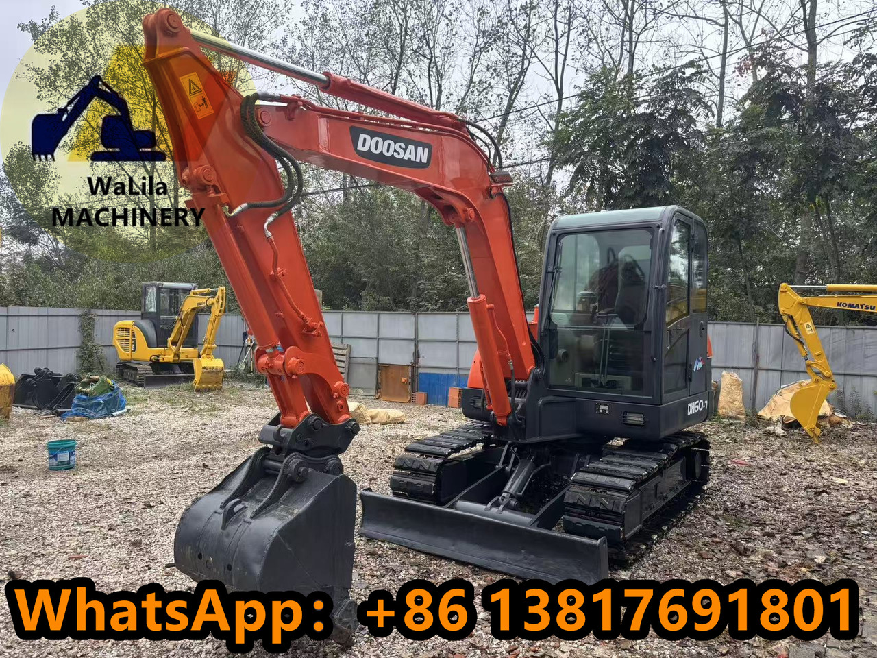 DOOSAN DH60-7 - Mini excavator: picture 4 DOOSAN DH60-7 - Mini excavator: picture 4