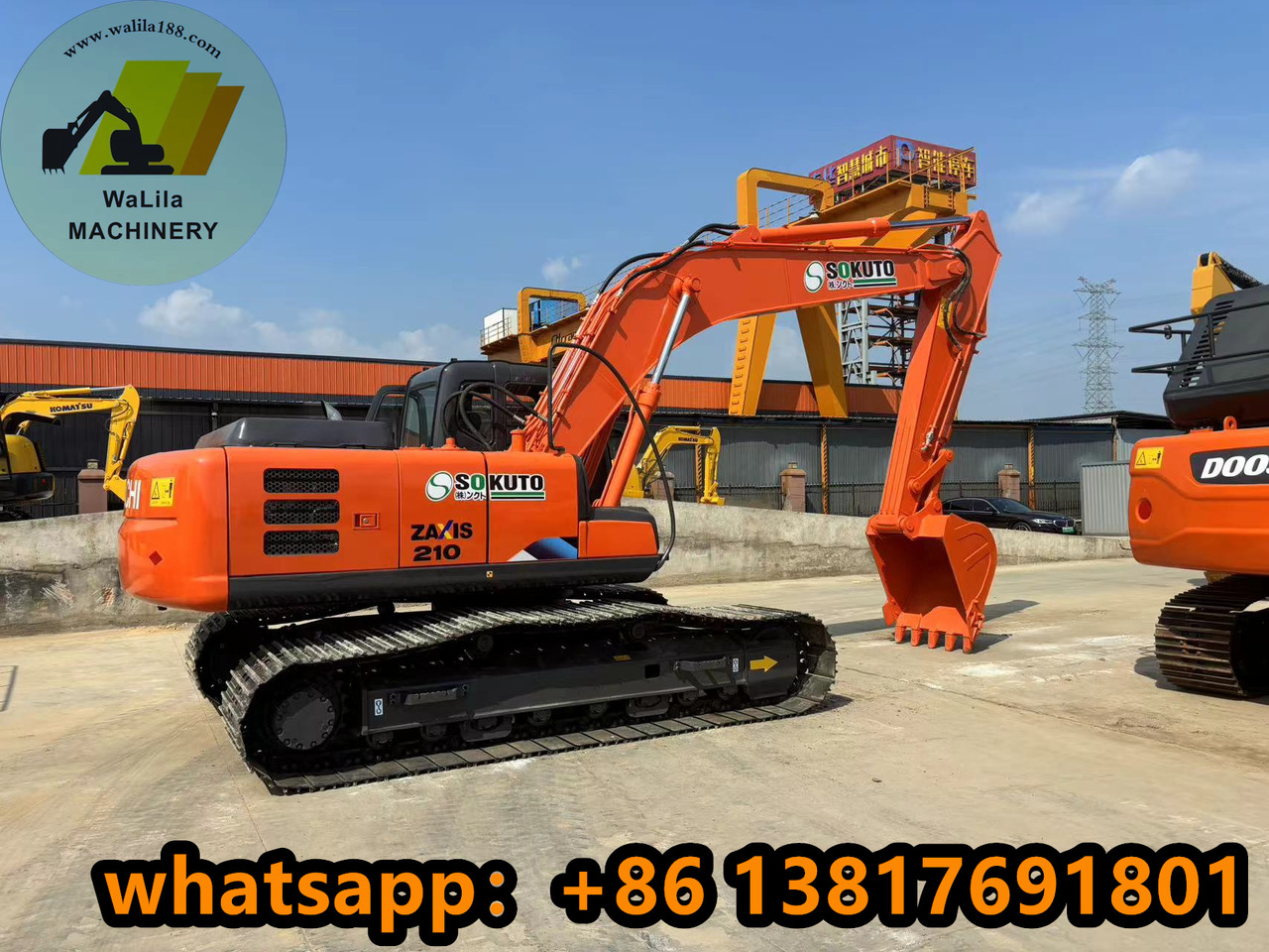 Crawler excavator HITACHI ZX210-3G: picture 8