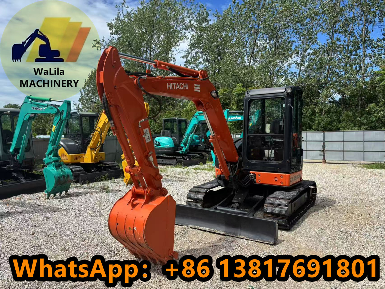 HITACHI ZX50US - Mini excavator: picture 3 HITACHI ZX50US - Mini excavator: picture 3