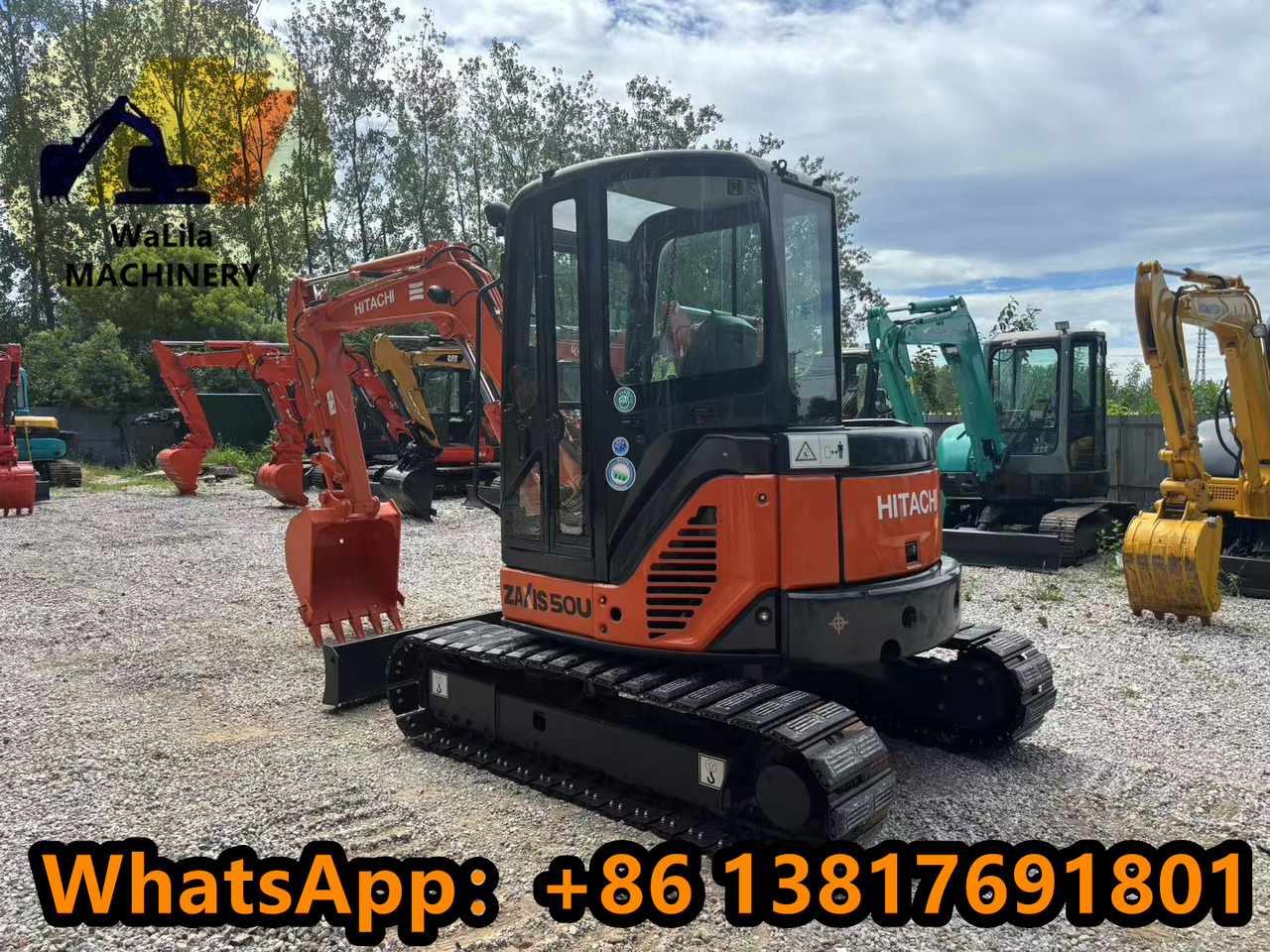 HITACHI Zx50 - Mini excavator: picture 4 HITACHI Zx50 - Mini excavator: picture 4