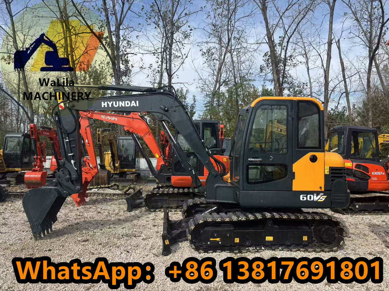 HYUNDAI R60-9VS - Mini excavator: picture 1 HYUNDAI R60-9VS - Mini excavator: picture 1