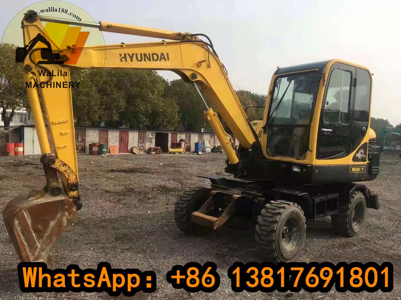 HYUNDAI R60W - Mini excavator: picture 1 HYUNDAI R60W - Mini excavator: picture 1