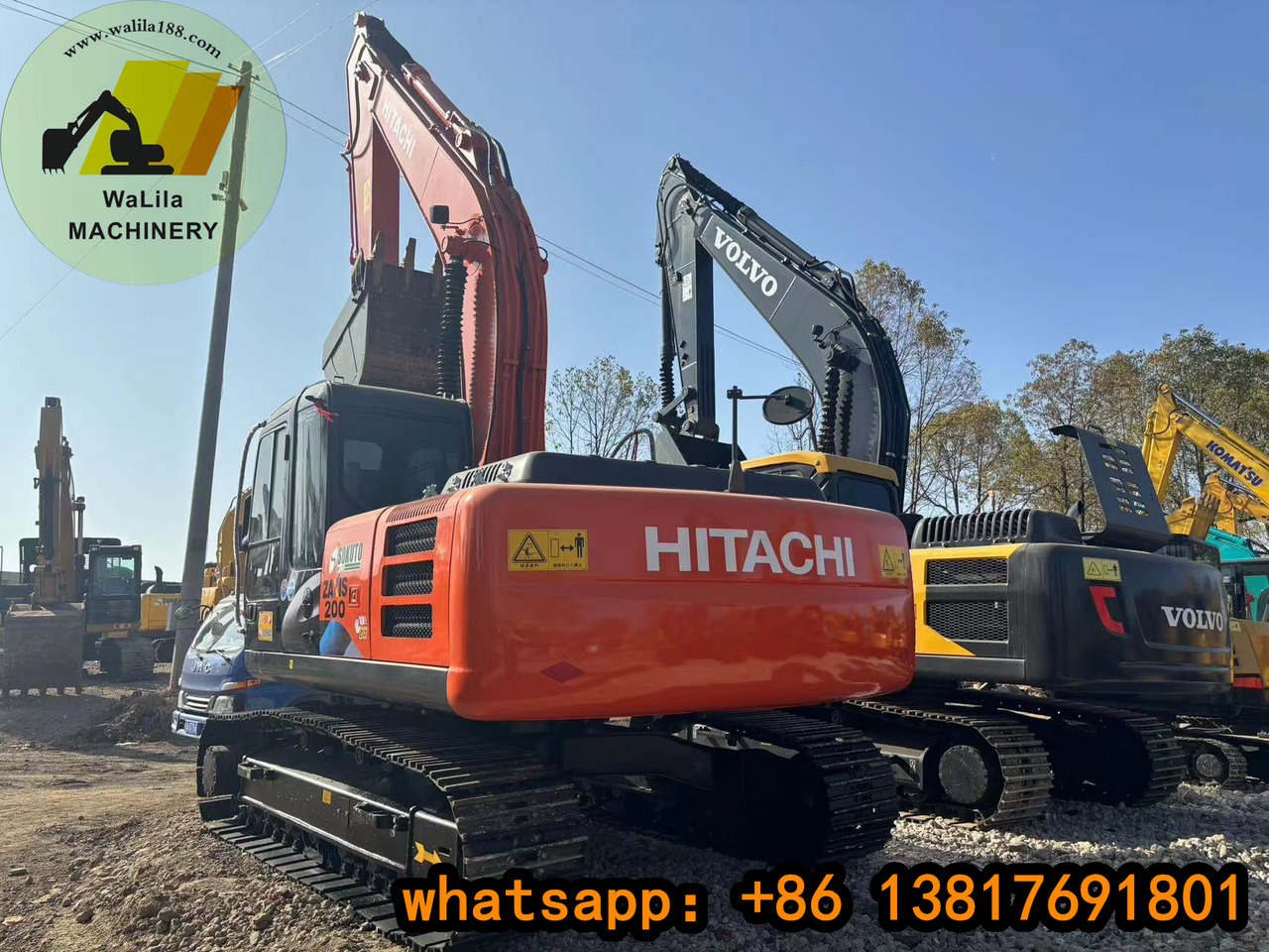 Hitachi ZX200-3G Hitachi zx200 zx200-3G - Crawler excavator: picture 2 Hitachi ZX200-3G Hitachi zx200 zx200-3G - Crawler excavator: picture 2