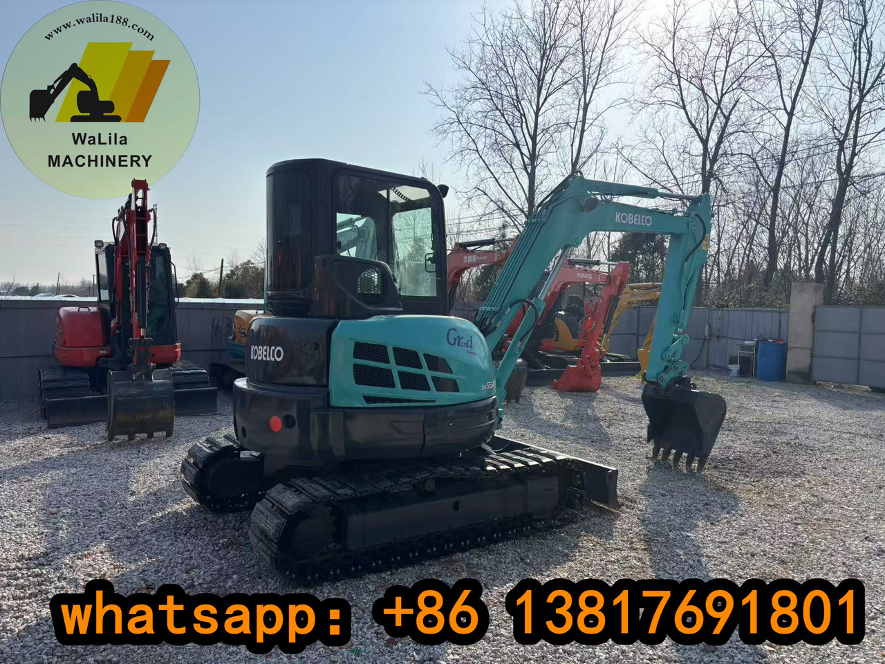 Mini excavator KOBELCO SK55: picture 7
