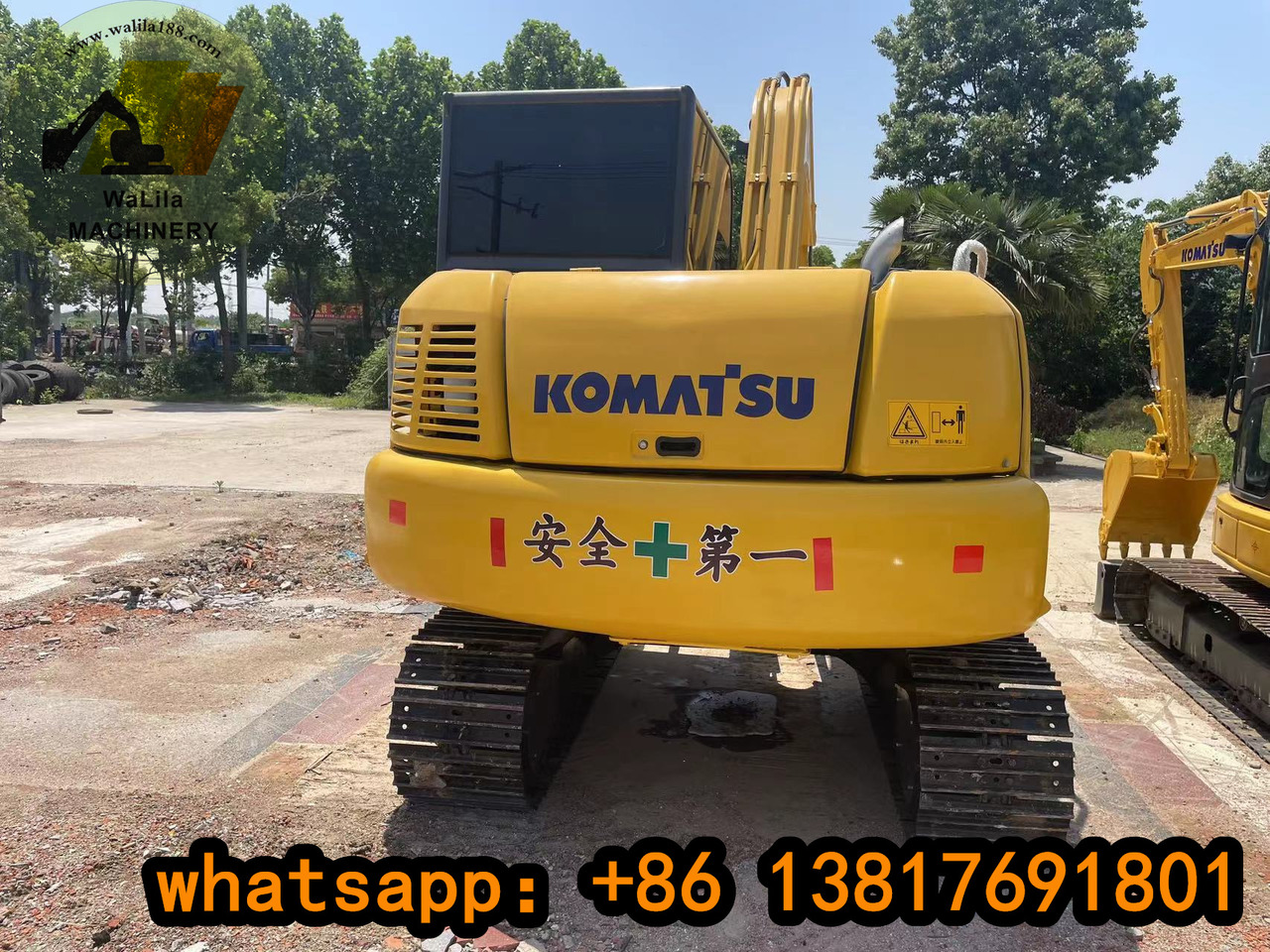 KOMATSU PC 70-8 - Mini excavator: picture 4 KOMATSU PC 70-8 - Mini excavator: picture 4