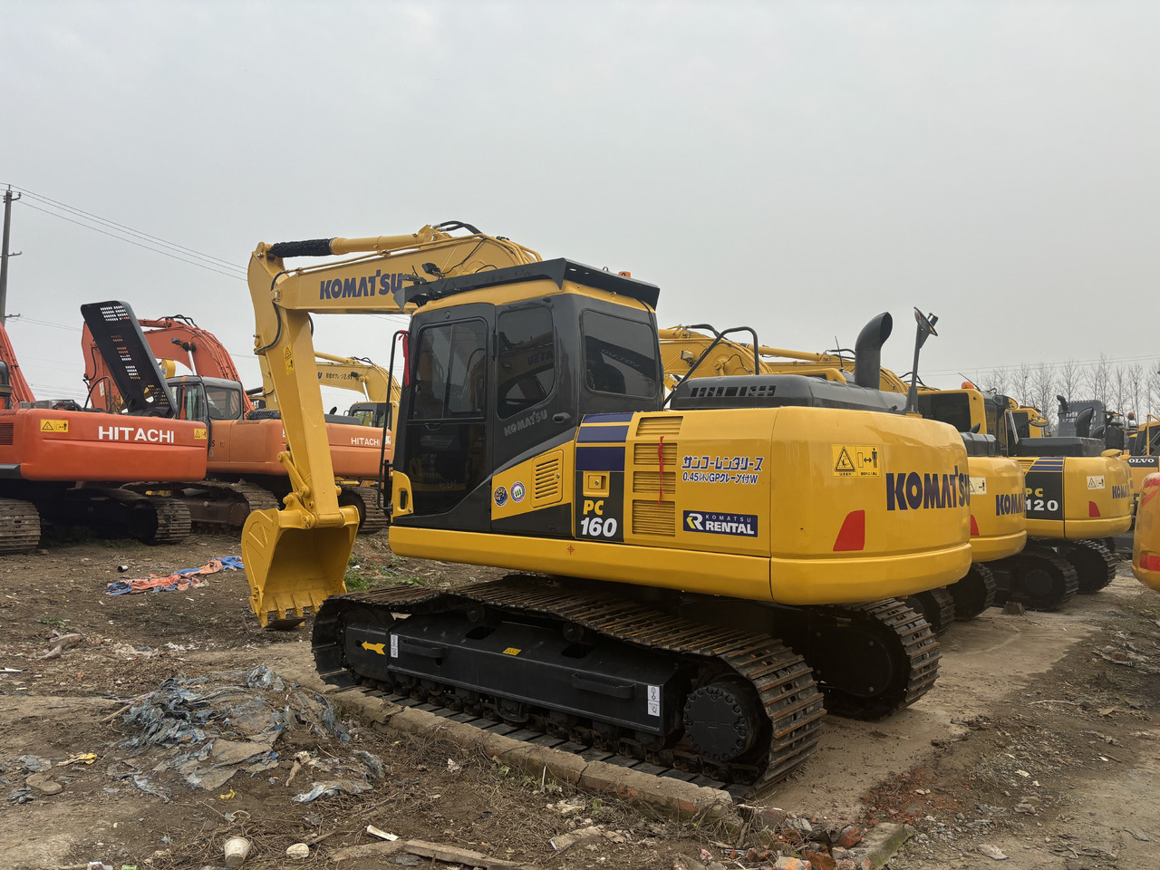KOMATSU PC160 - Crawler excavator: picture 1 KOMATSU PC160 - Crawler excavator: picture 1