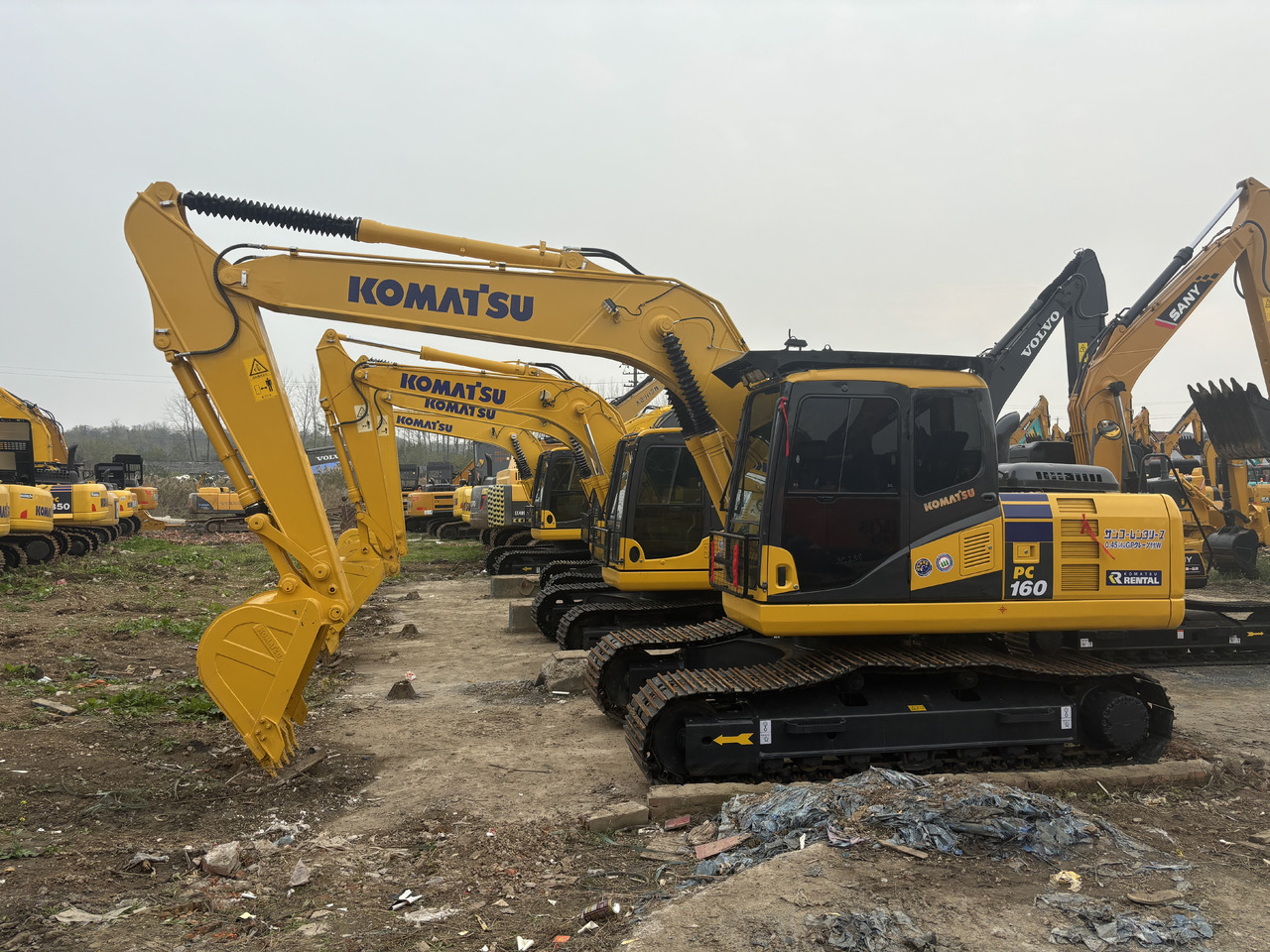 KOMATSU PC160 - Crawler excavator: picture 5 KOMATSU PC160 - Crawler excavator: picture 5