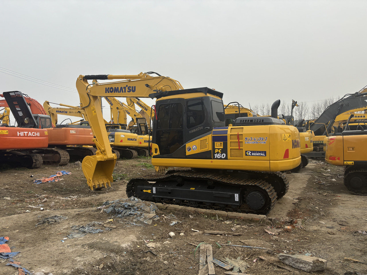 KOMATSU PC160 - Crawler excavator: picture 2 KOMATSU PC160 - Crawler excavator: picture 2
