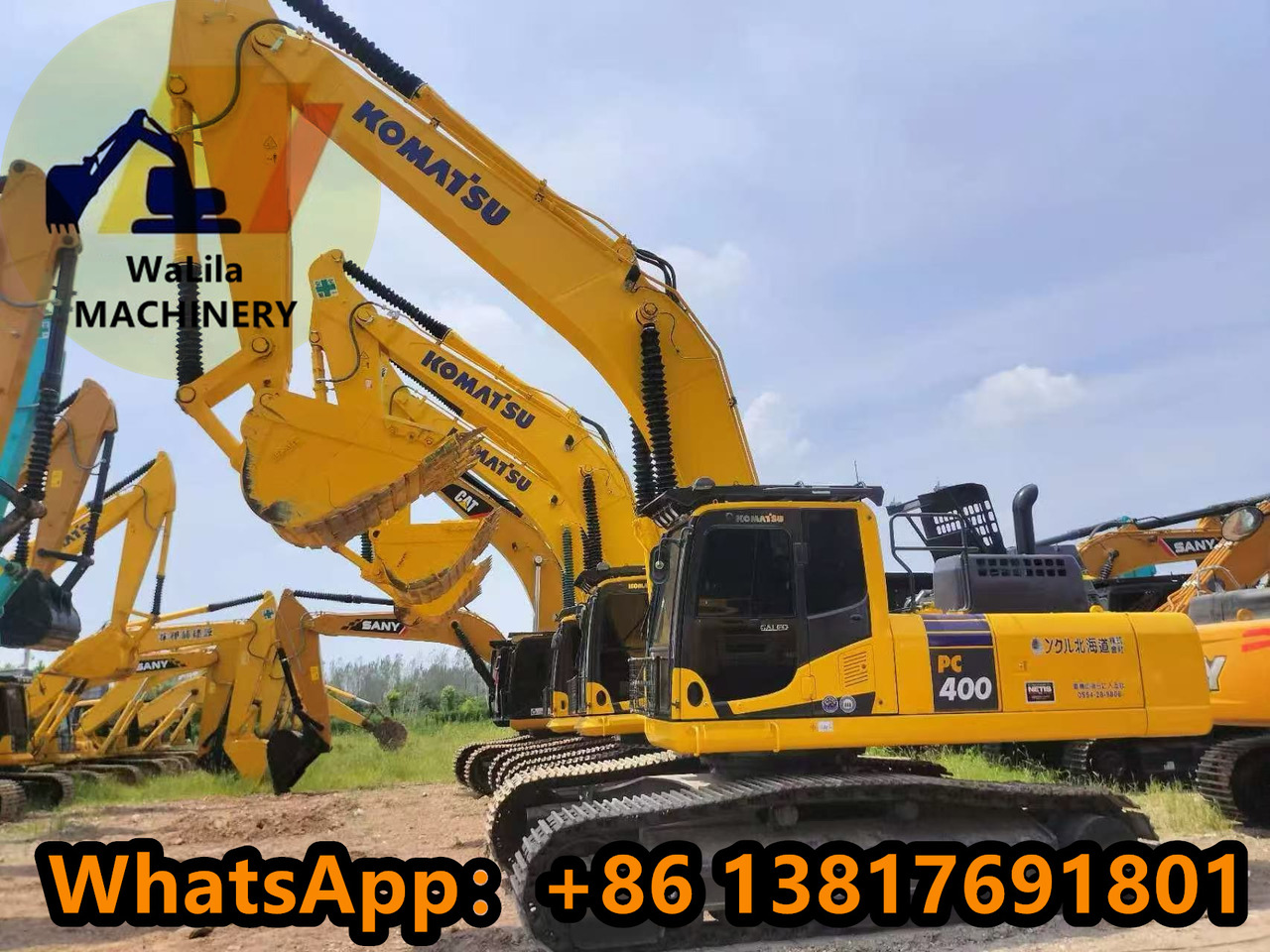KOMATSU PC400-8 - Crawler excavator: picture 2 KOMATSU PC400-8 - Crawler excavator: picture 2