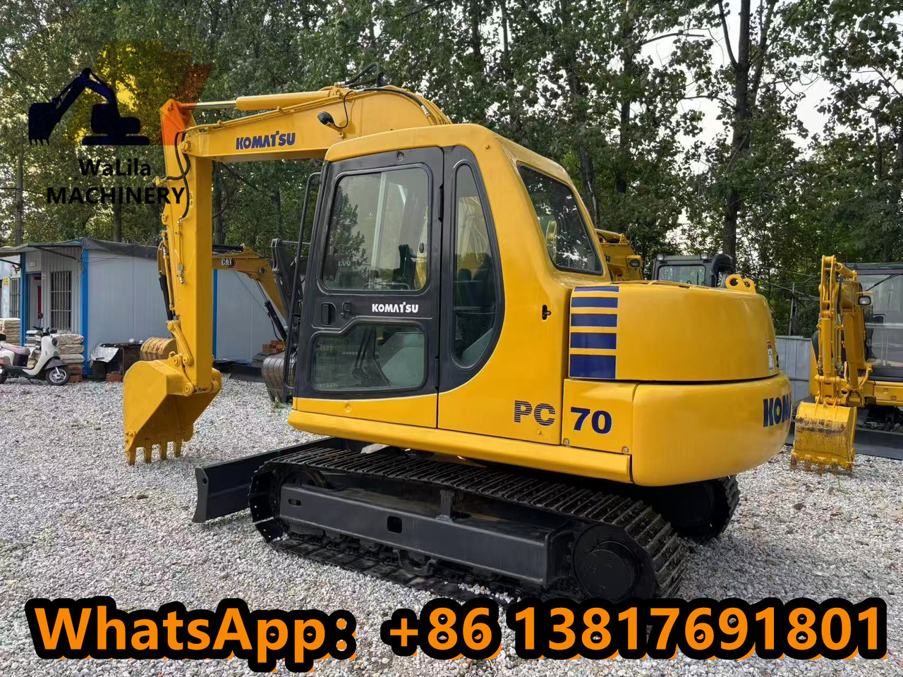 KOMATSU PC70 - Mini excavator: picture 5 KOMATSU PC70 - Mini excavator: picture 5