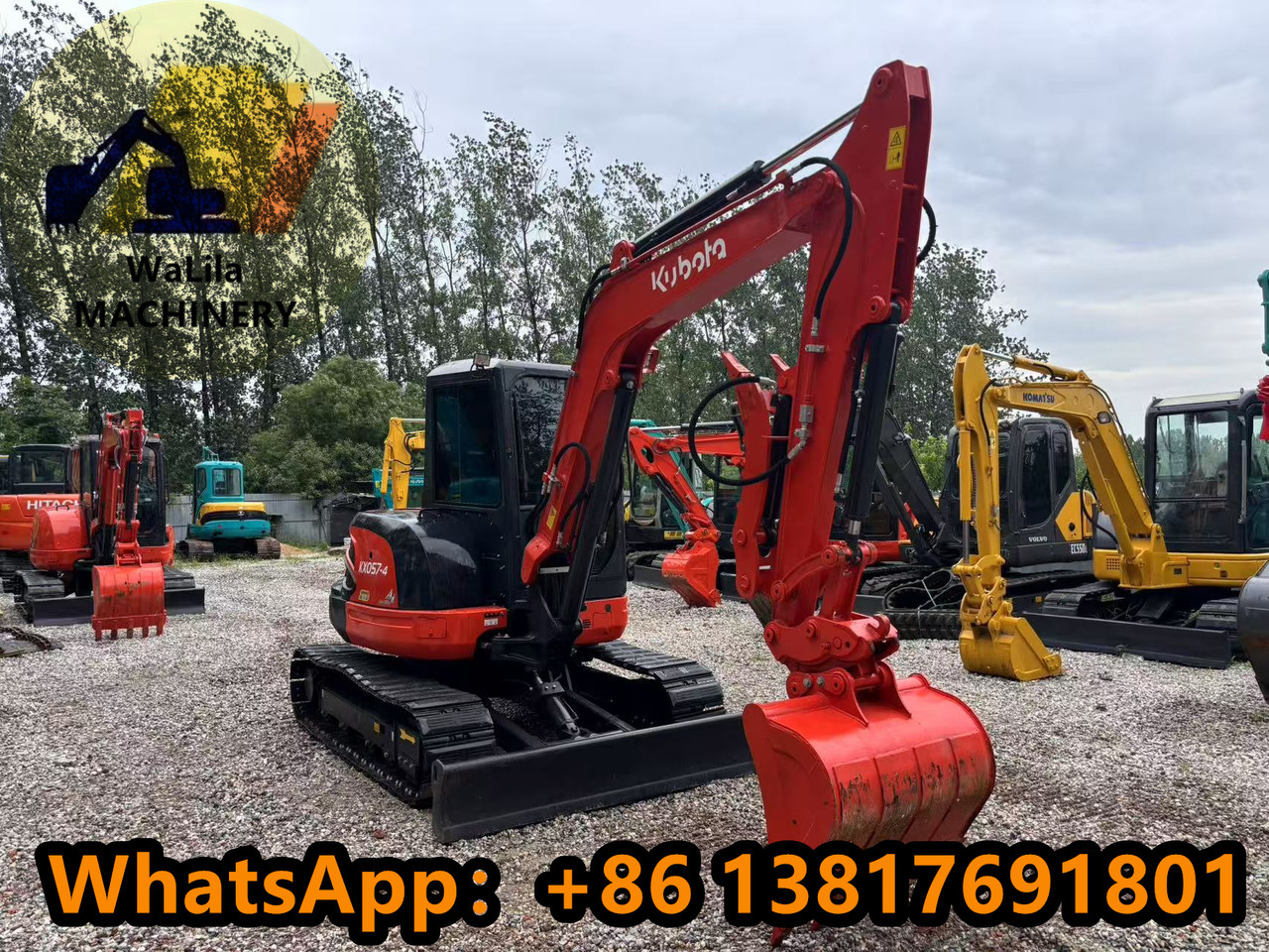 KUBOTA KX057 - Mini excavator: picture 4 KUBOTA KX057 - Mini excavator: picture 4