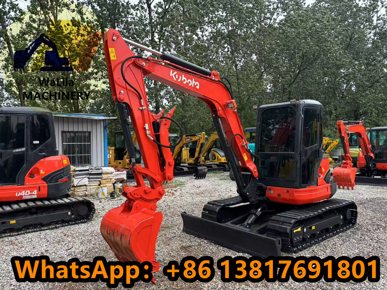 KUBOTA KX057 - Mini excavator: picture 3 KUBOTA KX057 - Mini excavator: picture 3