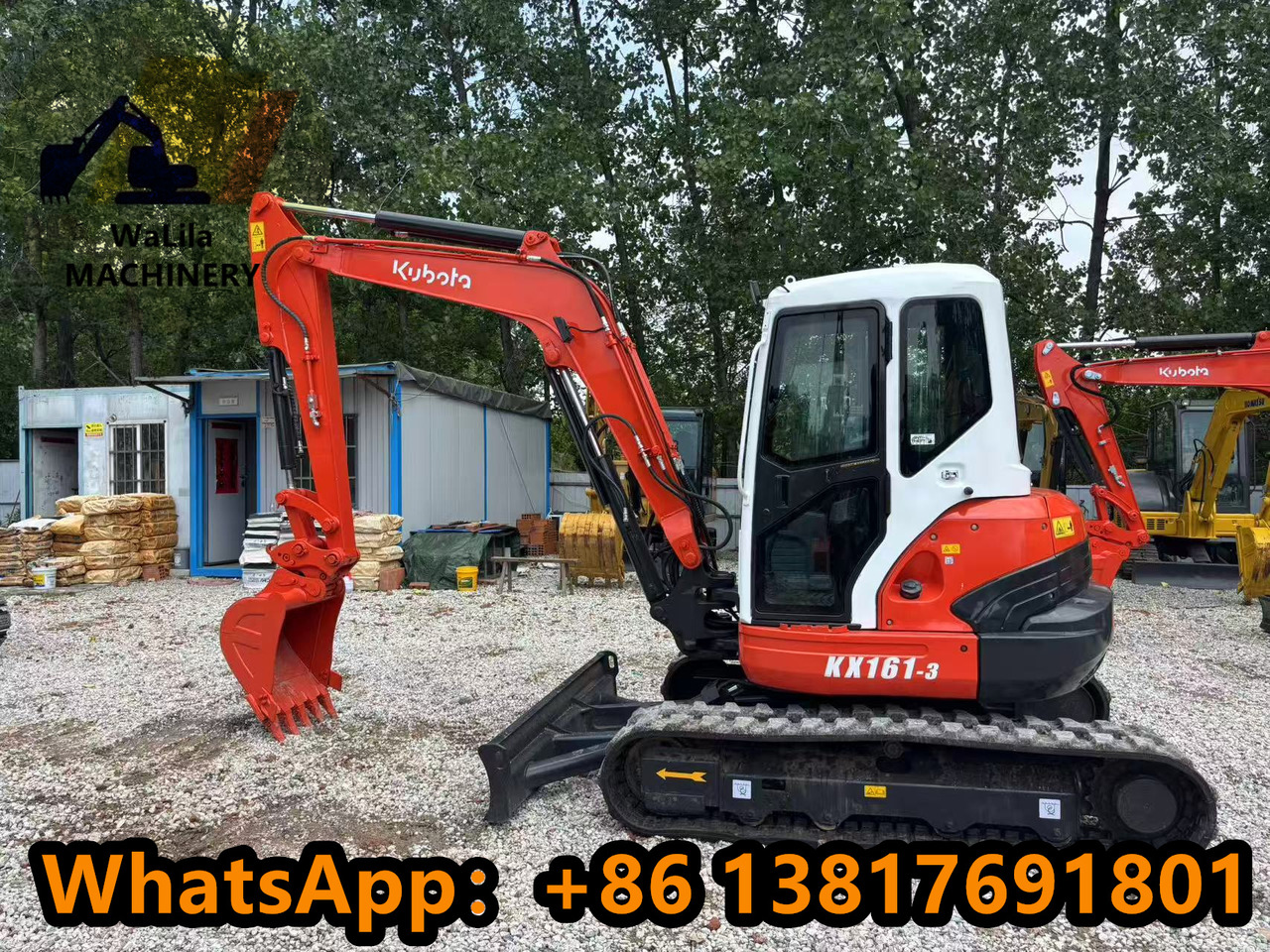 KUBOTA KX161 - Mini excavator: picture 1 KUBOTA KX161 - Mini excavator: picture 1