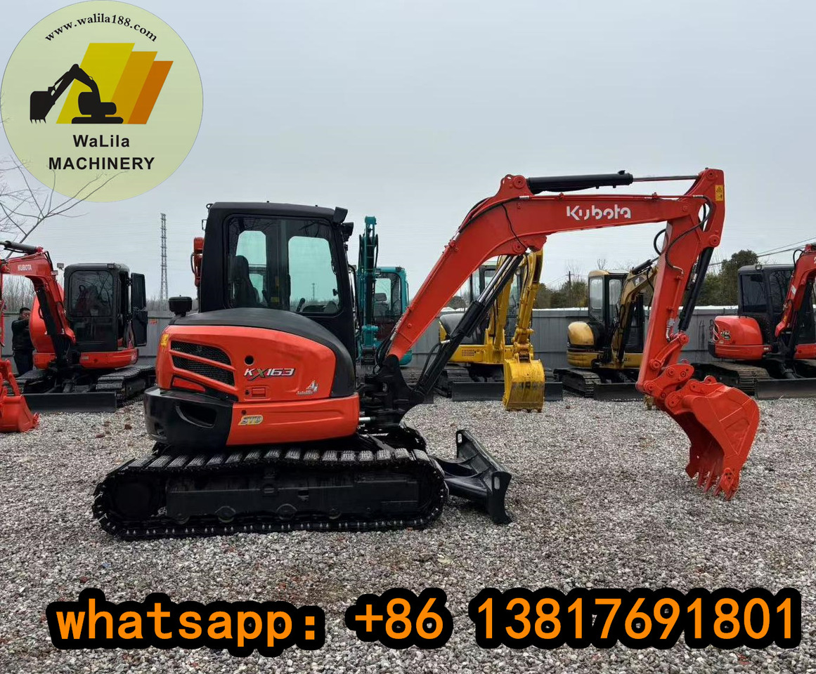 KUBOTA KX163 - Mini excavator: picture 1 KUBOTA KX163 - Mini excavator: picture 1