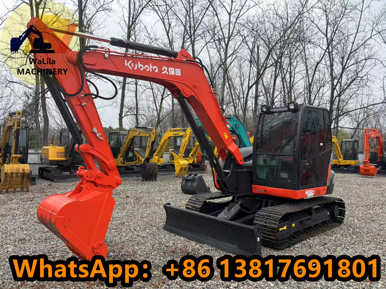 KUBOTA KX183 - Mini excavator: picture 3 KUBOTA KX183 - Mini excavator: picture 3