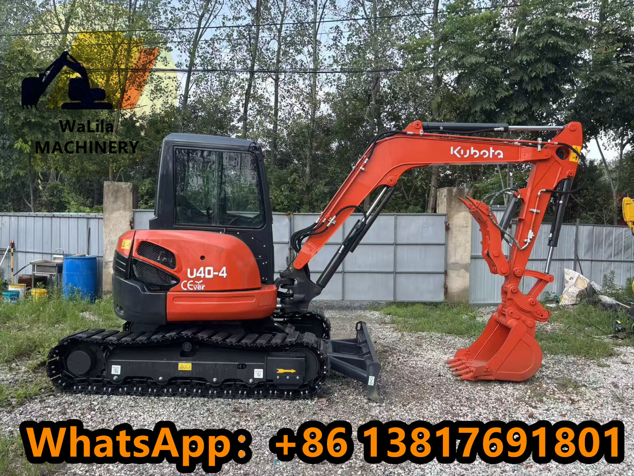 KUBOTA U40-4 - Mini excavator: picture 2 KUBOTA U40-4 - Mini excavator: picture 2
