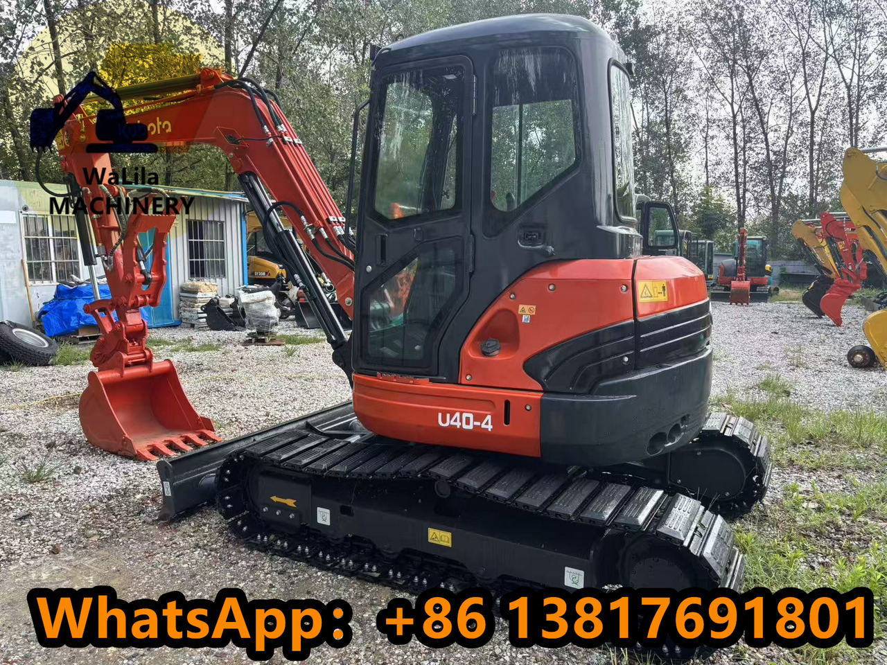 KUBOTA U40-4 - Mini excavator: picture 4 KUBOTA U40-4 - Mini excavator: picture 4