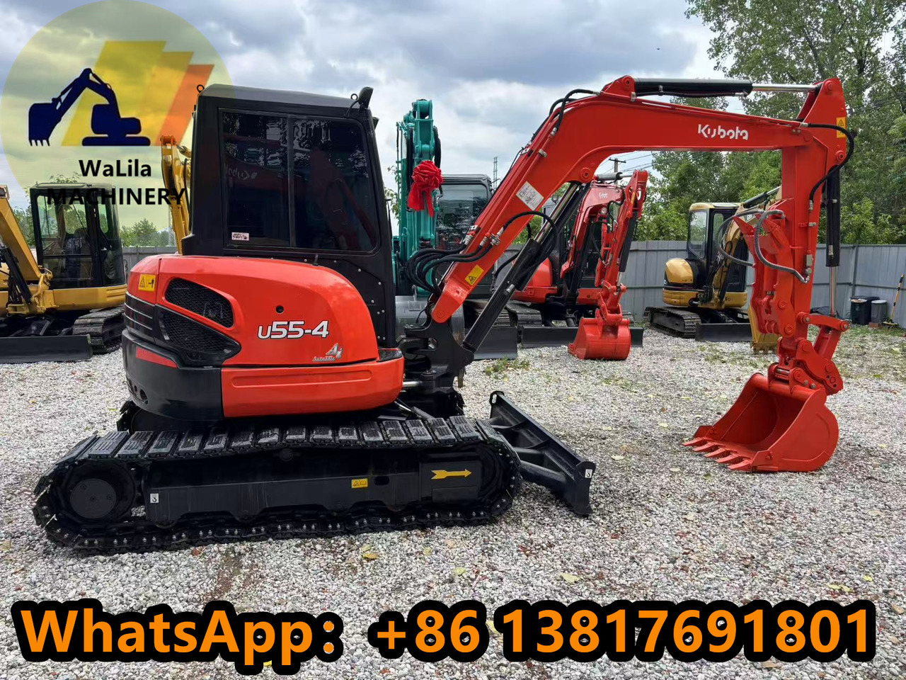 KUBOTA U55-4 - Mini excavator: picture 1 KUBOTA U55-4 - Mini excavator: picture 1