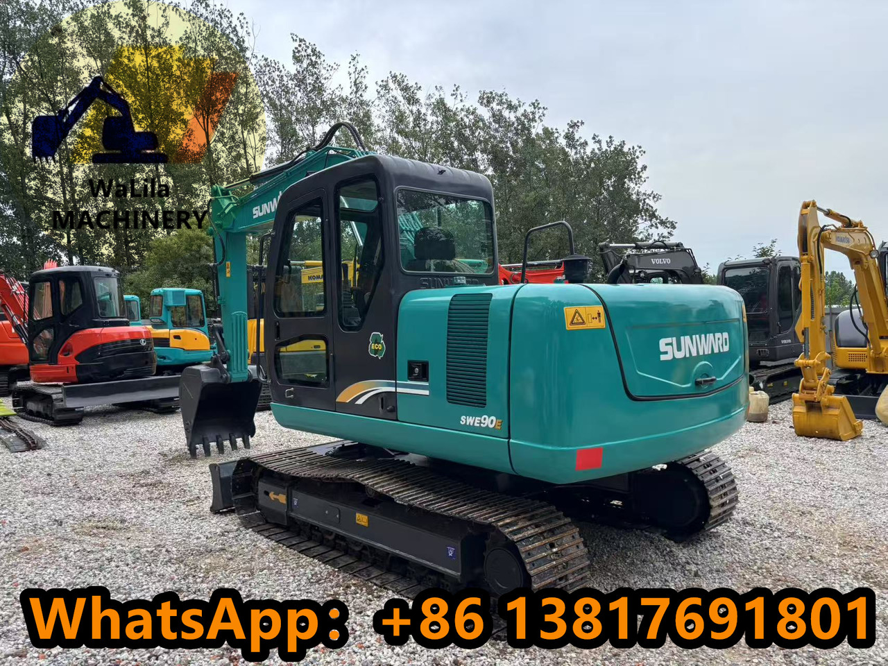 SUNWARD SWE 90 - Mini excavator: picture 3 SUNWARD SWE 90 - Mini excavator: picture 3