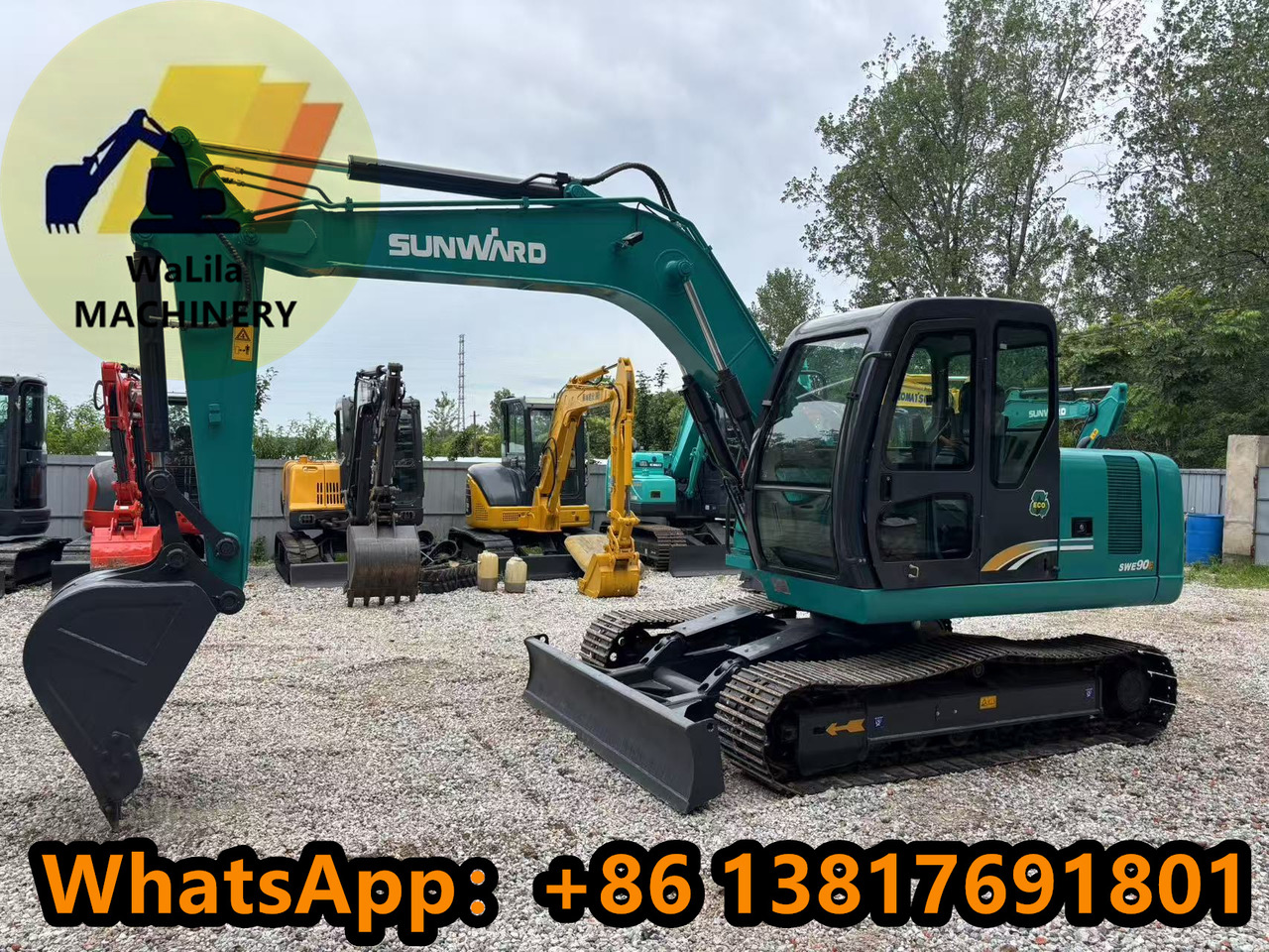 SUNWARD SWE 90 - Mini excavator: picture 2 SUNWARD SWE 90 - Mini excavator: picture 2