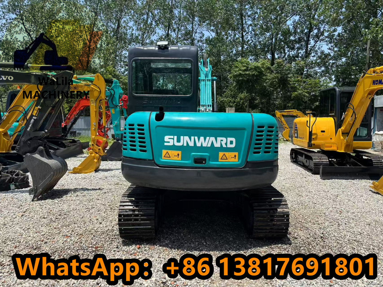 SUNWARD SWE80 - Mini excavator: picture 3 SUNWARD SWE80 - Mini excavator: picture 3