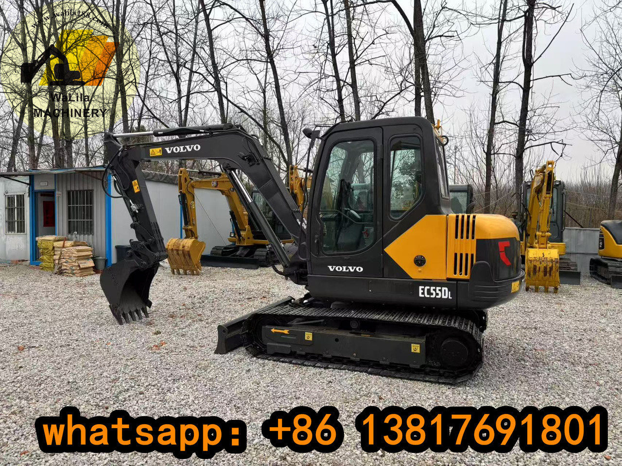 Volvo EC55D - Mini excavator: picture 2 Volvo EC55D - Mini excavator: picture 2
