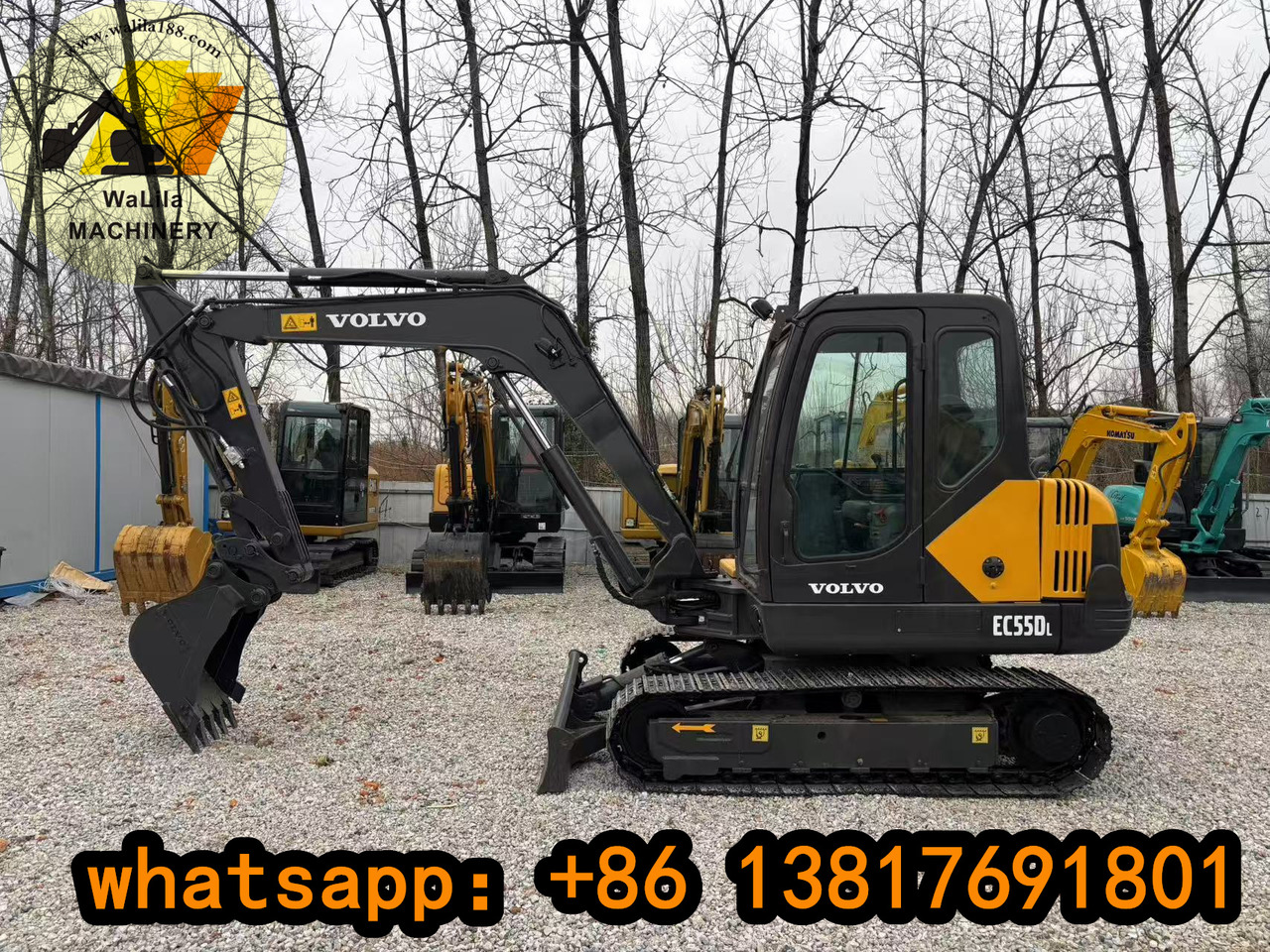 Volvo EC55D - Mini excavator: picture 4 Volvo EC55D - Mini excavator: picture 4