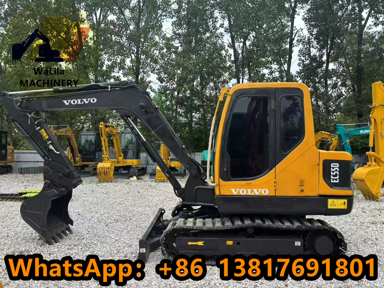 Volvo EC55D - Mini excavator: picture 2 Volvo EC55D - Mini excavator: picture 2